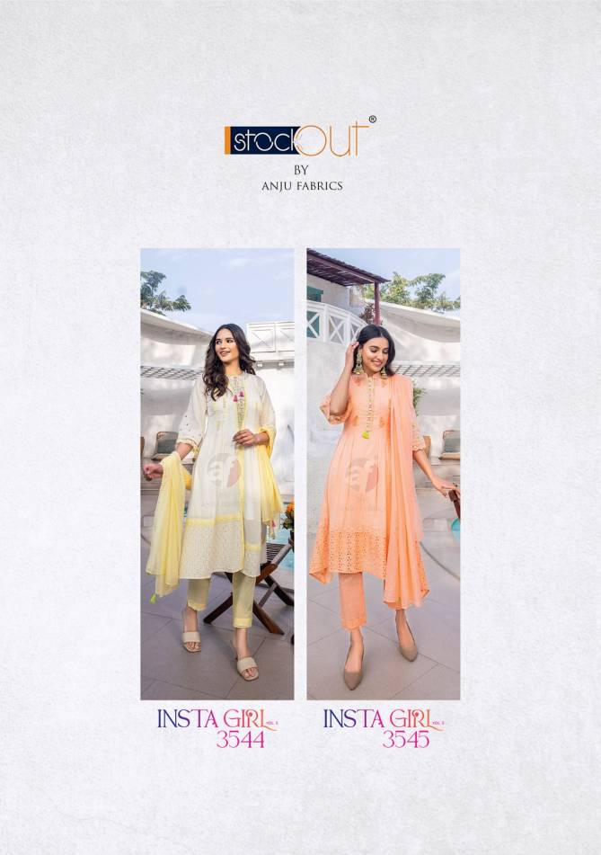Insta Girl Vol 5 By Af Designer Heavy Mal Cotton Kurti With Bottom Dupatta Wholesale Market In Surat

